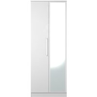 Click to view product details and reviews for Worcester Wardrobe 2 Door 1 Mirror Tall White. Click to view product details and reviews for Worcester Wardrobe 2 Door 1 Mirror Tall White.