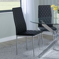 Click to view product details and reviews for Clearance Metro Dining Chair Black Leather Chrome Metal Legs. Click to view product details and reviews for Clearance Metro Dining Chair Black Leather Chrome Metal Legs.