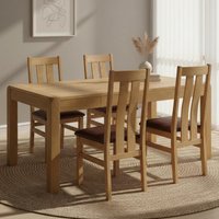 Click to view product details and reviews for Curve Dining Set Extending 6 8 Seater 140cm 180cm Oak 4 Arizona Slatted Back Dining Chair. Click to view product details and reviews for Curve Dining Set Extending 6 8 Seater 140cm 180cm Oak 4 Arizona Slatted Back Dining Chair.