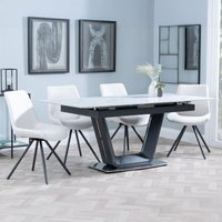 Click to view product details and reviews for Alpha Extending Dining Set 4 6 Seater 140cm 180cm White Ceramic Boden Swivel Dining Chair Cream Fabric. Click to view product details and reviews for Alpha Extending Dining Set 4 6 Seater 140cm 180cm White Ceramic Boden Swivel Dining Chair Cream Fabric.