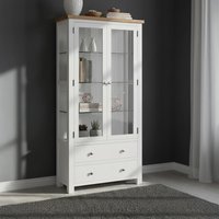 Click to view product details and reviews for Lundy Display Cabinet 2 Door White Painted. Click to view product details and reviews for Lundy Display Cabinet 2 Door White Painted.