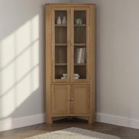 Click to view product details and reviews for Kilkenny Corner Display Unit 4 Door Oak. Click to view product details and reviews for Kilkenny Corner Display Unit 4 Door Oak.