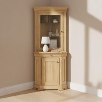 Click to view product details and reviews for Moreno 2 Door Corner Display Cabinet Oak. Click to view product details and reviews for Moreno 2 Door Corner Display Cabinet Oak.