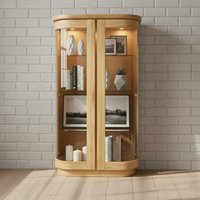 Click to view product details and reviews for Sorento Display Cabinet 2 Glass Door Oak. Click to view product details and reviews for Sorento Display Cabinet 2 Glass Door Oak.
