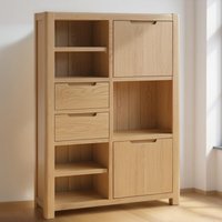 Click to view product details and reviews for Carly Display Cabinet 2 Door High Oak. Click to view product details and reviews for Carly Display Cabinet 2 Door High Oak.