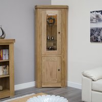 Click to view product details and reviews for Bordeaux Display Unit 2 Door Corner Oak. Click to view product details and reviews for Bordeaux Display Unit 2 Door Corner Oak.