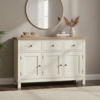 Click to view product details and reviews for Modern Medium Sideboard 120cm 3 Door White Painted. Click to view product details and reviews for Modern Medium Sideboard 120cm 3 Door White Painted.