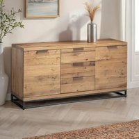 Click to view product details and reviews for Brooklyn Sideboard 150cm 2 Door Medium Oak. Click to view product details and reviews for Brooklyn Sideboard 150cm 2 Door Medium Oak.