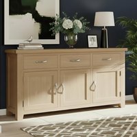 Click to view product details and reviews for Wilmont Medium Sideboard 3 Door 150cm Oak. Click to view product details and reviews for Wilmont Medium Sideboard 3 Door 150cm Oak.