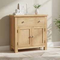 Click to view product details and reviews for Appleby Compact Sideboard 80cm 2 Door Oak. Click to view product details and reviews for Appleby Compact Sideboard 80cm 2 Door Oak.