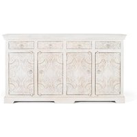 Click to view product details and reviews for Arcova Sideboard White Carved Mango Wood 4 Door Extra Large 180cm. Click to view product details and reviews for Arcova Sideboard White Carved Mango Wood 4 Door Extra Large 180cm.