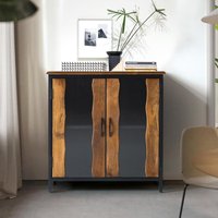 Click to view product details and reviews for Brescia Sideboard 2 Door Small 87cm Mango Wood Industrial Style. Click to view product details and reviews for Brescia Sideboard 2 Door Small 87cm Mango Wood Industrial Style.