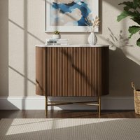 Click to view product details and reviews for Harvard Sideboard 65cm Mini 2 Door Fluted Curved White Marble Top. Click to view product details and reviews for Harvard Sideboard 65cm Mini 2 Door Fluted Curved White Marble Top.