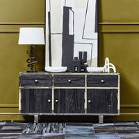 Click to view product details and reviews for Kerala Sideboard 3 Door Medium Black Pine Wood 150cm. Click to view product details and reviews for Kerala Sideboard 3 Door Medium Black Pine Wood 150cm.