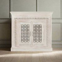 Click to view product details and reviews for Lomax Sideboard White Carved Mango Wood 2 Door Small 110cm. Click to view product details and reviews for Lomax Sideboard White Carved Mango Wood 2 Door Small 110cm.