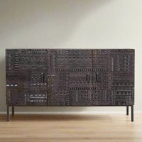 Click to view product details and reviews for Macedonia Sideboard Carved Dark Mango Wood 3 Door Medium 150cm. Click to view product details and reviews for Macedonia Sideboard Carved Dark Mango Wood 3 Door Medium 150cm.
