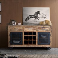 Click to view product details and reviews for Noemi Industrial Style Mango Wood 2 Door Medium Sideboard 150cm. Click to view product details and reviews for Noemi Industrial Style Mango Wood 2 Door Medium Sideboard 150cm.