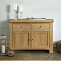 Click to view product details and reviews for Normandy Sideboard 2 Door Small 110cm Oak. Click to view product details and reviews for Normandy Sideboard 2 Door Small 110cm Oak.