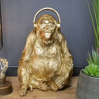 Click to view product details and reviews for Gold Resin Gorilla With Headphones Set Of 2 Resin. Click to view product details and reviews for Gold Resin Gorilla With Headphones Set Of 2 Resin.