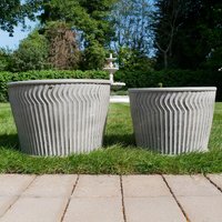 Click to view product details and reviews for Garden Tub Set Of 2 Grey Metal Small. Click to view product details and reviews for Garden Tub Set Of 2 Grey Metal Small.
