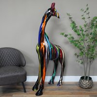Click to view product details and reviews for Giraffe Statue Small Multi Coloured Resin. Click to view product details and reviews for Giraffe Statue Small Multi Coloured Resin.
