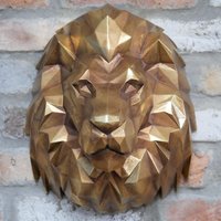 Click to view product details and reviews for Resin Geometric Lion Head Set Of 2. Click to view product details and reviews for Resin Geometric Lion Head Set Of 2.