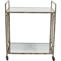 Click to view product details and reviews for Estela Drinks Trolley Gold And Mirrored. Click to view product details and reviews for Estela Drinks Trolley Gold And Mirrored.