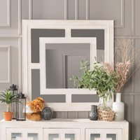 Click to view product details and reviews for Clearance Geo Wall Mirror Square 120cm X 120cm White Washed Mango Wood. Click to view product details and reviews for Clearance Geo Wall Mirror Square 120cm X 120cm White Washed Mango Wood.