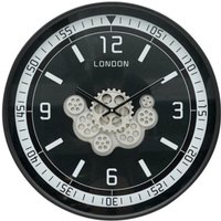 Click to view product details and reviews for Wall Clock Round Industrial Black And Grey Gears. Click to view product details and reviews for Wall Clock Round Industrial Black And Grey Gears.