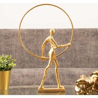 Click to view product details and reviews for Sculpture Man With Ring Gold Metal. Click to view product details and reviews for Sculpture Man With Ring Gold Metal.