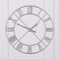 Click to view product details and reviews for Vintage Metal Wall Clock Pale Grey Round. Click to view product details and reviews for Vintage Metal Wall Clock Pale Grey Round.