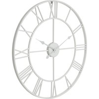 Click to view product details and reviews for Skeleton Wall Clock White Metal 70cm X 70cm. Click to view product details and reviews for Skeleton Wall Clock White Metal 70cm X 70cm.