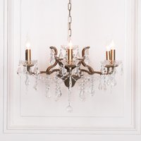 Click to view product details and reviews for French Style Shallow Cut Glass Chandelier Antique Gold 6 Branch. Click to view product details and reviews for French Style Shallow Cut Glass Chandelier Antique Gold 6 Branch.