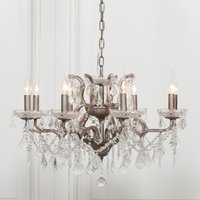 Click to view product details and reviews for French Style Shallow Cut Glass Chandelier Silver 8 Branch. Click to view product details and reviews for French Style Shallow Cut Glass Chandelier Silver 8 Branch.
