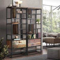 Click to view product details and reviews for Jakin Bookcase Industrial Style Recycled Wood. Click to view product details and reviews for Jakin Bookcase Industrial Style Recycled Wood.