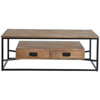 Click to view product details and reviews for Bergamo Coffee Table Industrial Style Mango Wood 2 Drawer. Click to view product details and reviews for Bergamo Coffee Table Industrial Style Mango Wood 2 Drawer.