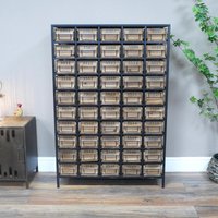 Click to view product details and reviews for Storage Unit Wood And Metal Large Multi Drawer. Click to view product details and reviews for Storage Unit Wood And Metal Large Multi Drawer.
