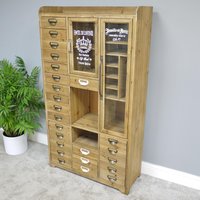 Click to view product details and reviews for Display Cabinet Multi Drawer 2 Door Large Wooden. Click to view product details and reviews for Display Cabinet Multi Drawer 2 Door Large Wooden.