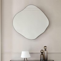 Click to view product details and reviews for Organic Wall Mirror Black Metal Abstract 97cm X 101cm. Click to view product details and reviews for Organic Wall Mirror Black Metal Abstract 97cm X 101cm.