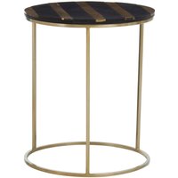 Click to view product details and reviews for Aris Side Table Round Black Acacia Wood With Gold Base. Click to view product details and reviews for Aris Side Table Round Black Acacia Wood With Gold Base.