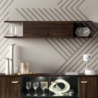 Volare Wall Shelf - Large - Walnut Volare Wall Shelf - Large - Walnut