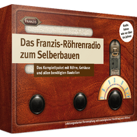 Franzis Aktion 49% Rabatt auf das DIY RöhrenradioBauset