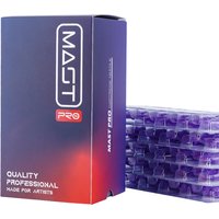 Mast Pro Tattoo Cartridges Needles 50Pcs Mixed Size Round Liner 0.3mm