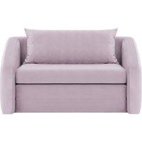 Alma – Grand fauteuil convertible, lila/rose - Velluto 14