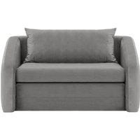 Alma – Grand fauteuil convertible, gris éléphant - Velluto 17