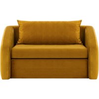 Alma – Grand fauteuil convertible, moutarde - Velluto 8