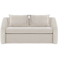 Alma – Canapé convertible 2,5 places, beige clair - Velluto 2