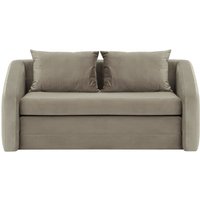 Alma – Canapé convertible 2,5 places, beige - Velluto 3
