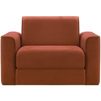 Fauteuil convertible - Jules, Velluto 33 - orange rouillé