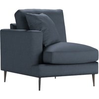 Covex – Module extrémité gauche une place (1L), gris foncé - Fancy 97
